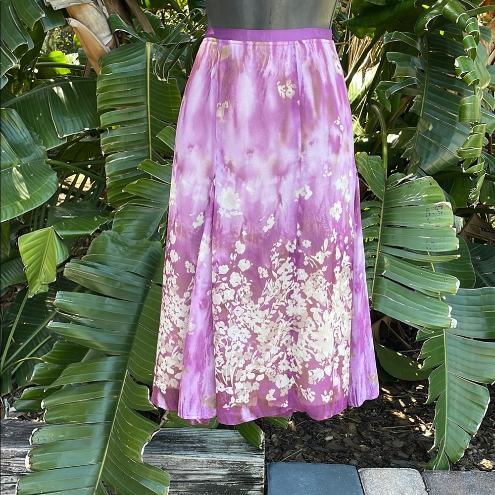Worthington floral skirt